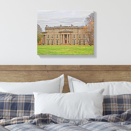 Vanderbuilt Mansion Canvas Afdruk (Insitu (Slaapkamer))