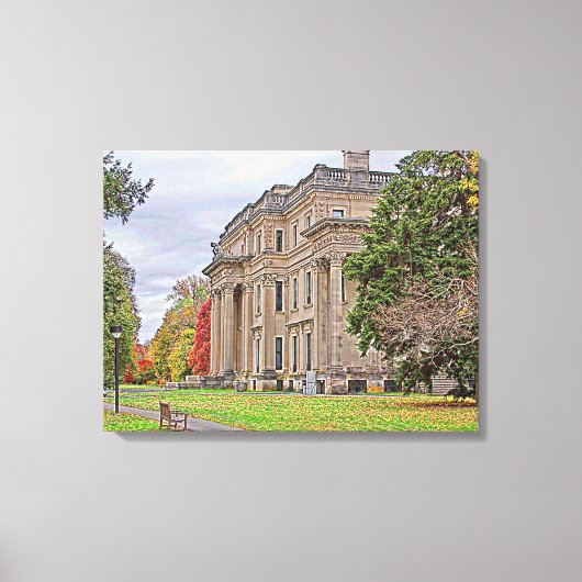 Vanderbuilt Mansion Canvas Afdruk (Voorkant)