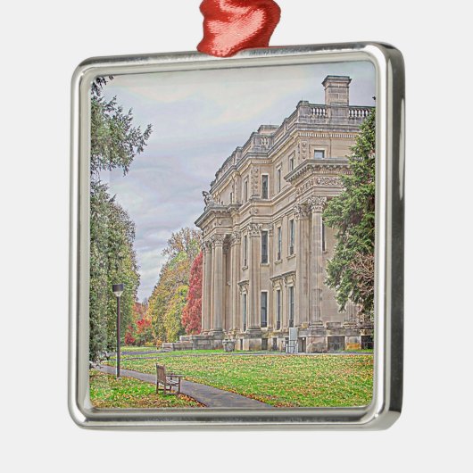 Vanderbuilt Mansion Metalen Ornament (Links)