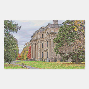 Vanderbuilt Mansion Rechthoekige Sticker