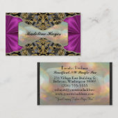 Vanderdise Baroque 2-inch Elegant Professional Visitekaartje (Voorkant / Achterkant)