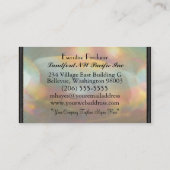 Vanderdise Baroque 2-inch Elegant Professional Visitekaartje (Achterkant)