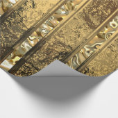 Vanderush Elegant Gold Striped (30 voet) Cadeaupapier (Hoek)