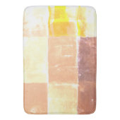 Vandretti Gele zachte kleuren Badmat (Voorkant Verticaal)