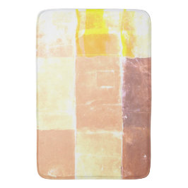 Vandretti Gele zachte kleuren Badmat