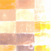 Vandretti Gele zachte kleuren Sticker (Voorkant)