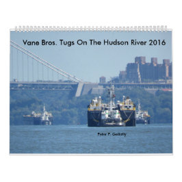 Vane Bros. Op de Hudson-rivier 2016 Kalender