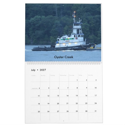 Vane Bros. Op de Hudson-rivier 2016 Kalender (Jul 2027)