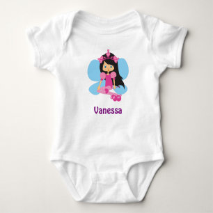 VANESSA baby naam meisjes cadeau gepersonaliseerd Romper