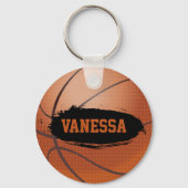 Vanessa Basketball Sleutelhanger/Key Ring Sleutelhanger (Voorkant)
