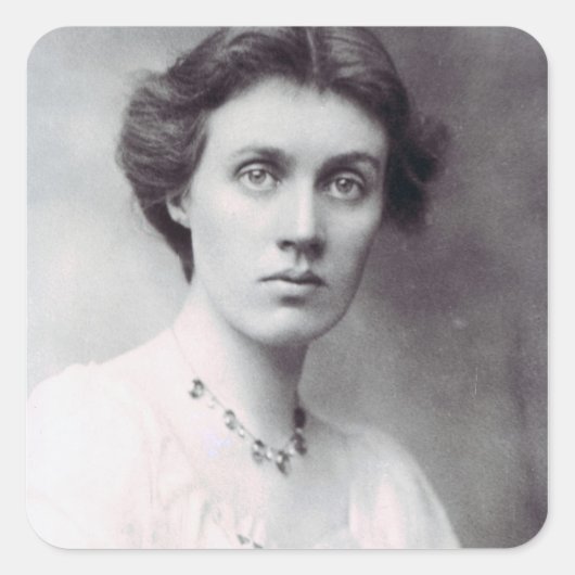 Vanessa Bell, 1902 Vierkante Sticker (Voorkant)