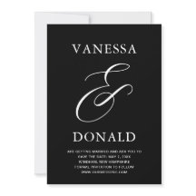 Vanessa Black Modern Huwelijk