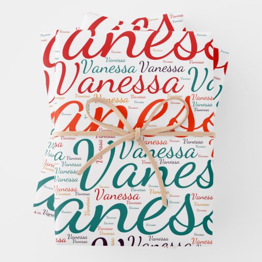 Vanessa Inpakpapier Vel (In situ)