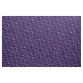 Vanessa letter V monogram hart bloemen stof (Yard (91,4 cm))