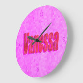 Vanessa Name Logo, Grote Klok (Hoek)