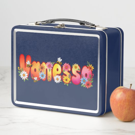 Vanessa - Personalized Bee Lunch Box (In situ)