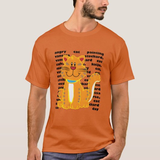 Vanessa Stockard kat grappig T-shirt (Voorkant)