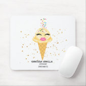 Vanessa Vanilla Creamy Dreamies Mouse Pad Muismat (Met muis)