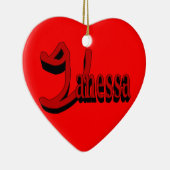 Vanessa-versiering Keramisch Ornament (Rechts)