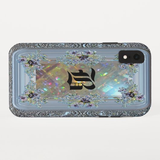 Vanfleet Victoriaans Girl XR Monogram Case-Mate iPhone Case (Achterkant (horizontaal))