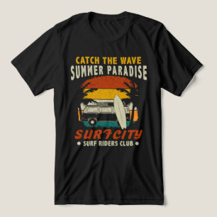 Vang de golf van het zomerparadijs Tri-Blend shirt