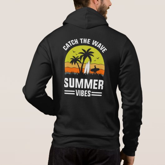 Vang De Golf Zomerstemming-64193 Hoodie (Achterkant)