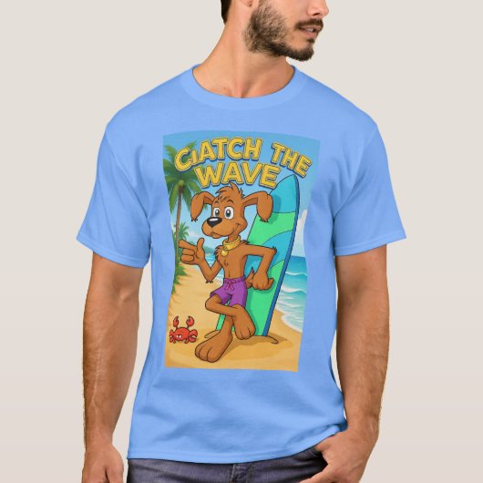 VANG DE GOLVEN T-SHIRT (Voorkant)