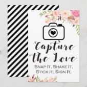 Vang de grootte van het 5 x 7" Liefde Sign. Kaart (Voorkant / Achterkant)