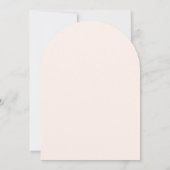 Vang de liefde! Foto, hart-QR-code, bruiloft Kaart (Achterkant)