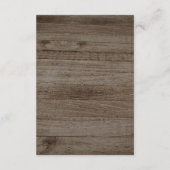 Vang de Liefde Foto Ik Zie Je Trouwspel Menu (Achterkant)