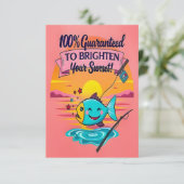 Vang de pret kaart (Staand voorkant)