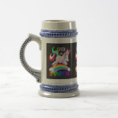 Vang de Regenboog - Eenhoorn Design-15989 Bierpul (Links)