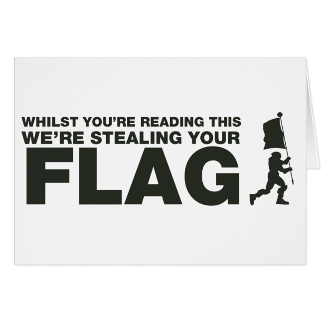 Vang de vlag op - Gamer, games, videogames (Voorkant Horizontaal)