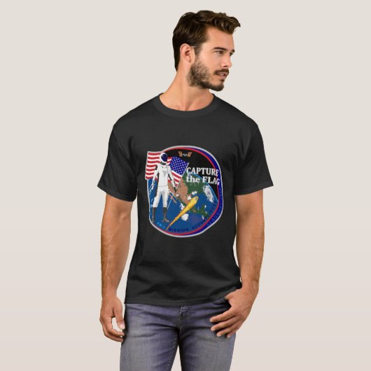 Vang de vlag t-shirt (Voorkant volledig)