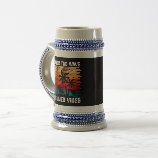 Vang de Wave Summer Vibes Bierpul (Voorkant links)