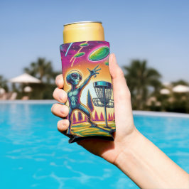 Vang de wind | Alien Disc Golf Seltzer Blikjeskoeler