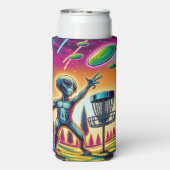 Vang de wind | Alien Disc Golf Seltzer Blikjeskoeler (Seltzer Achterkant)