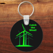 Vang de wind! Button Sleutelhanger (Voorkant)