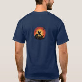 Vang De Wind, Grijp Het Moment T-shirt (Achterkant)
