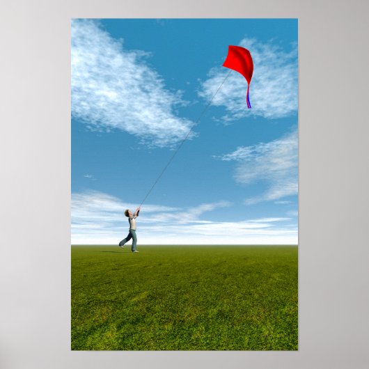 Vang de wind! poster (Voorkant)