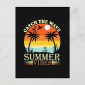 Vang de Zomer Golf Beweging Briefkaart (Voorkant)