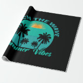 Vang de Zomer Golf Beweging Cadeaupapier (Uitgerold)