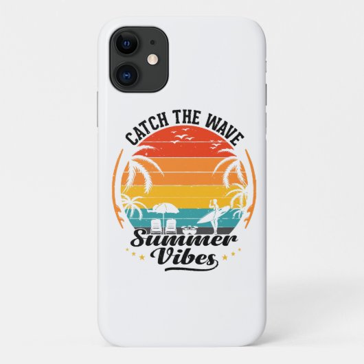 Vang de Zomer Golf Beweging Case-Mate iPhone Case (Achterkant)