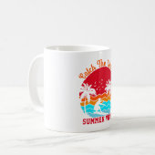 Vang de Zomer Golf Beweging Koffiemok (Voorkant links)
