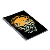 Vang de Zomer Golf Beweging Notitieboek (Rechterzijde)
