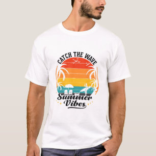Vang de Zomer Golf Beweging T-shirt
