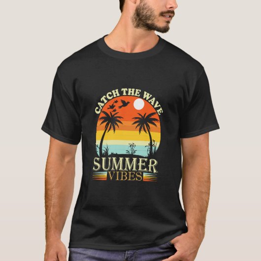 Vang de Zomer Golf Beweging T-shirt (Voorkant)