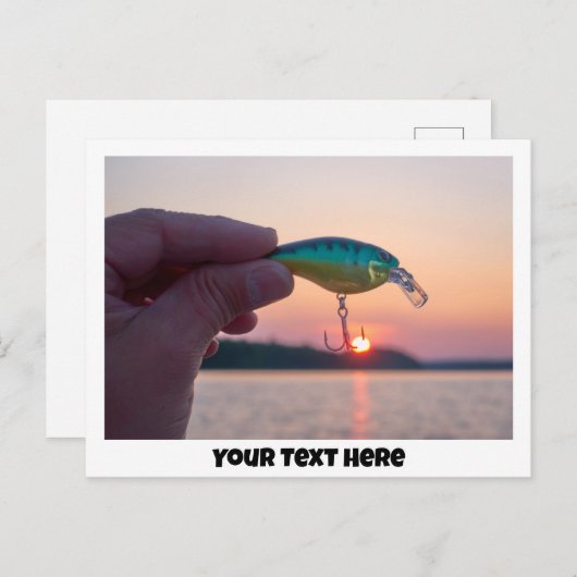 Vang de zon! briefkaart (Voorkant / Achterkant)