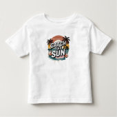 Vang de zon kinder shirts (Voorkant)