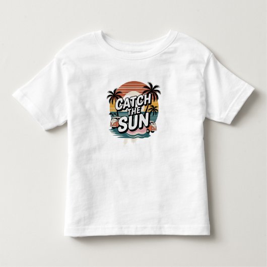 Vang de zon kinder shirts (Voorkant)